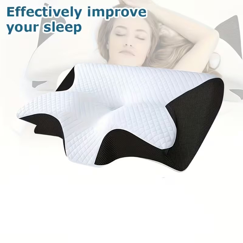 Oreiller Ergonomique Confortable – Améliore votre Sommeil