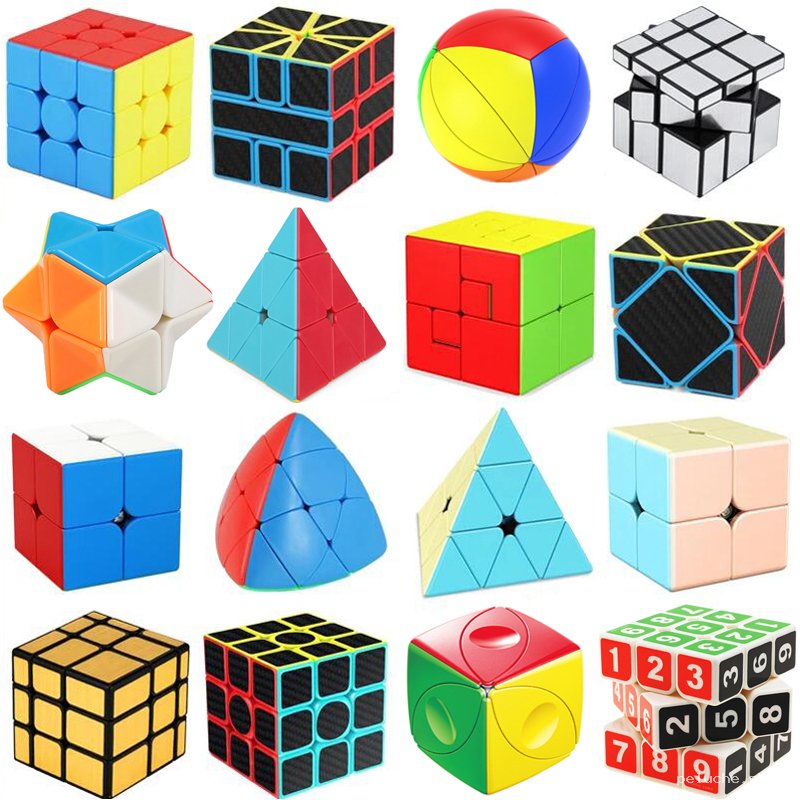 Variété de Cubes de Vitesse et Puzzles : Défis Intellectuels