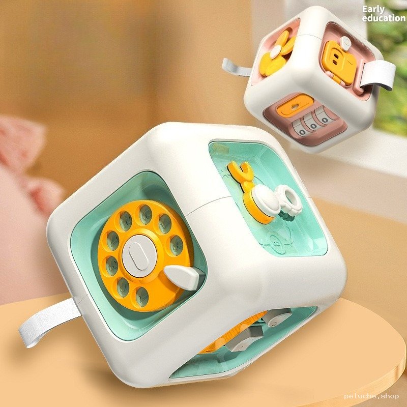 Cube Éveil Montessori Bébé | Activités Sensorielles Ludiques