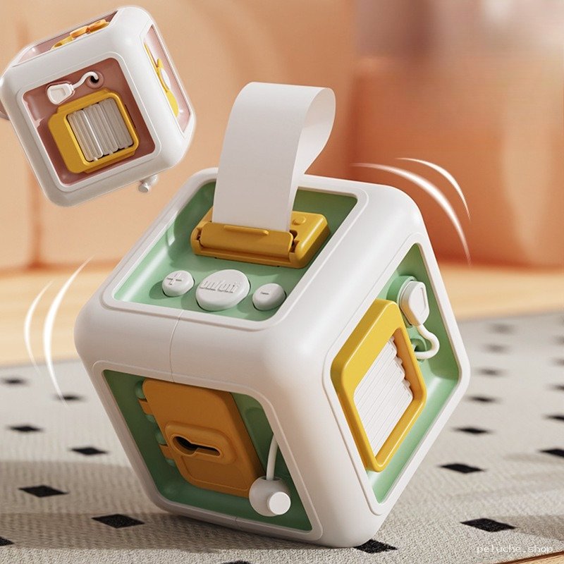 Cube d'activités interactif pour enfant - Jouet éducatif