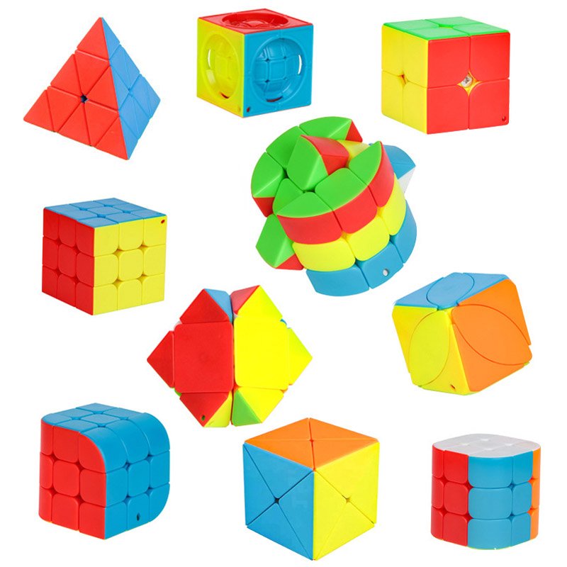 Cubes de Vitesse et Casse-têtes Variés - Collection Complète