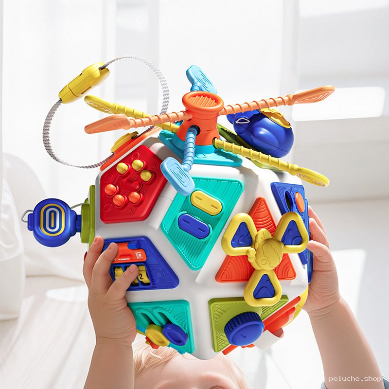 Jouet d'éveil sensoriel Montessori pour bébés et tout-petits.