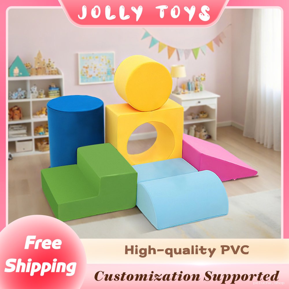 Blocs de jeu doux Montessori pour enfants - PVC Qualité