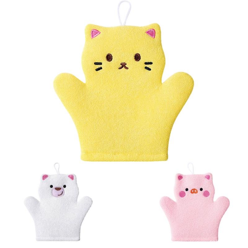 Gants de Bain Animaux Mignons | Douceur & Fun pour Enfants