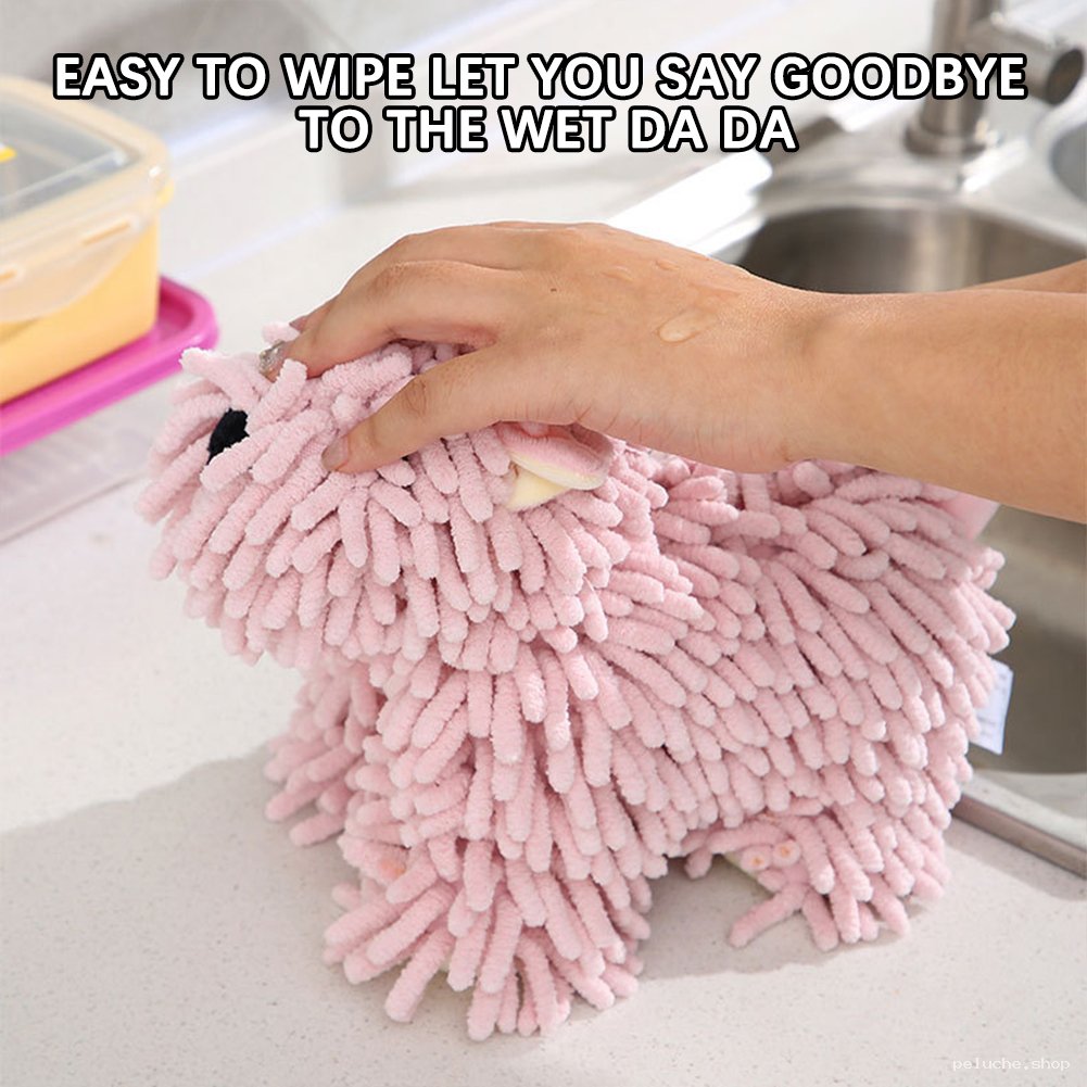 Essuie-mains animal mignon et super absorbant pour cuisine