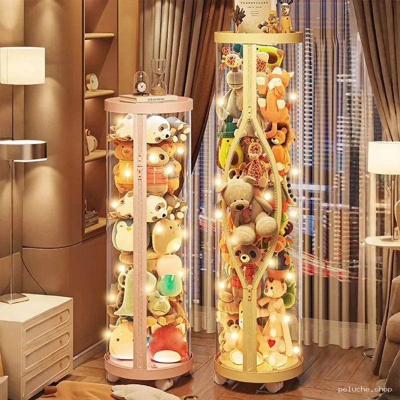 Organisateur Peluches Lumineux avec Fermeture Éclair Design