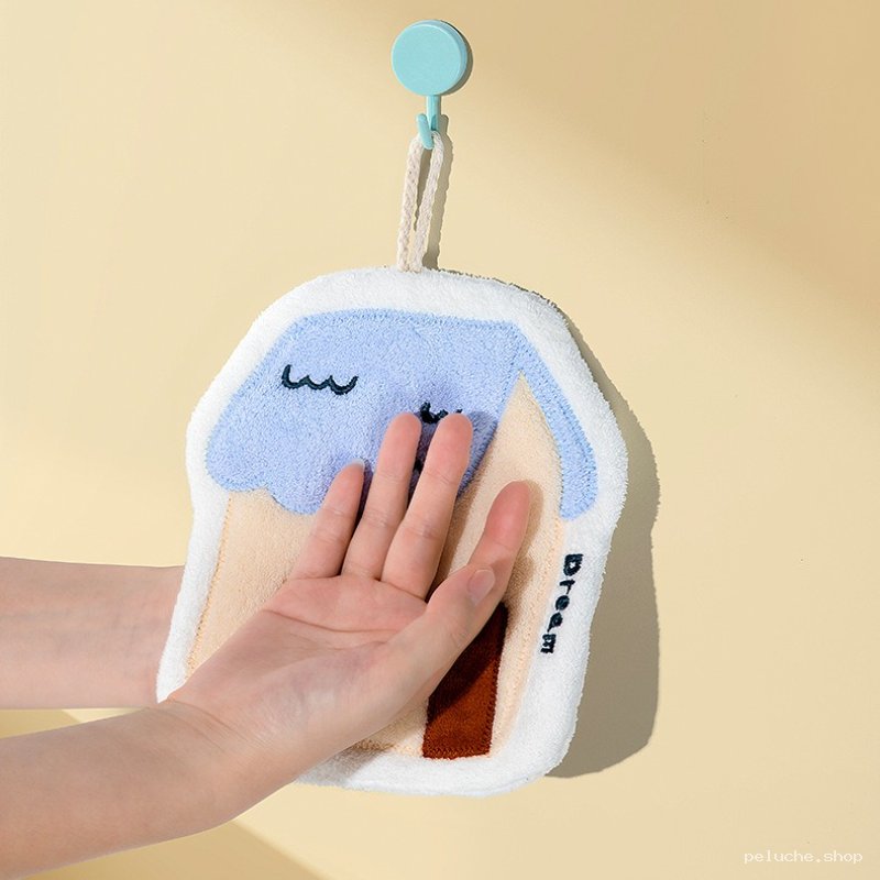 Essuie-mains Doux Forme Maison | Absorption Rapide et Style
