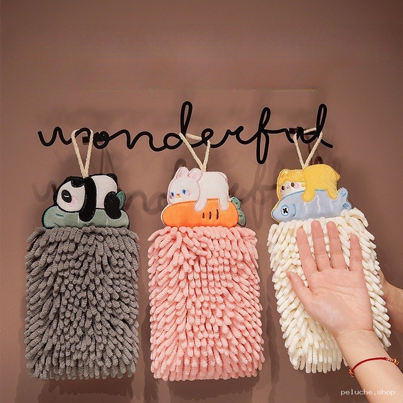Serviettes Mains Microfibre Mignonnes Animaux – Cuisine & SDB