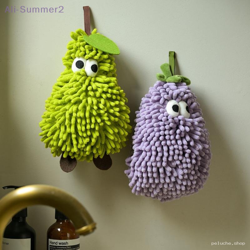 Serviettes Main Fruits Mignonnes en Microfibre - Cuisine & Bain