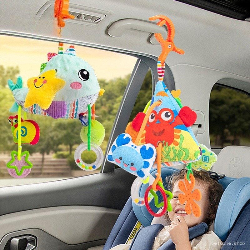 Jouets Bébé Voiture à Suspendre - Éveil et Fun en Voyage