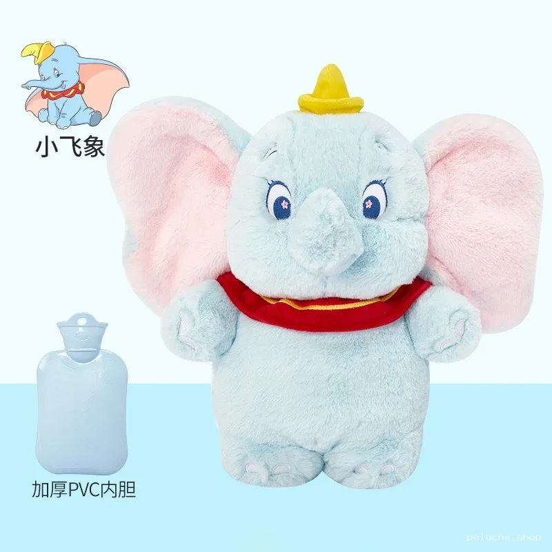 Peluche Dumbo Bouillotte Douce pour Enfants - Confort Chaleureux
