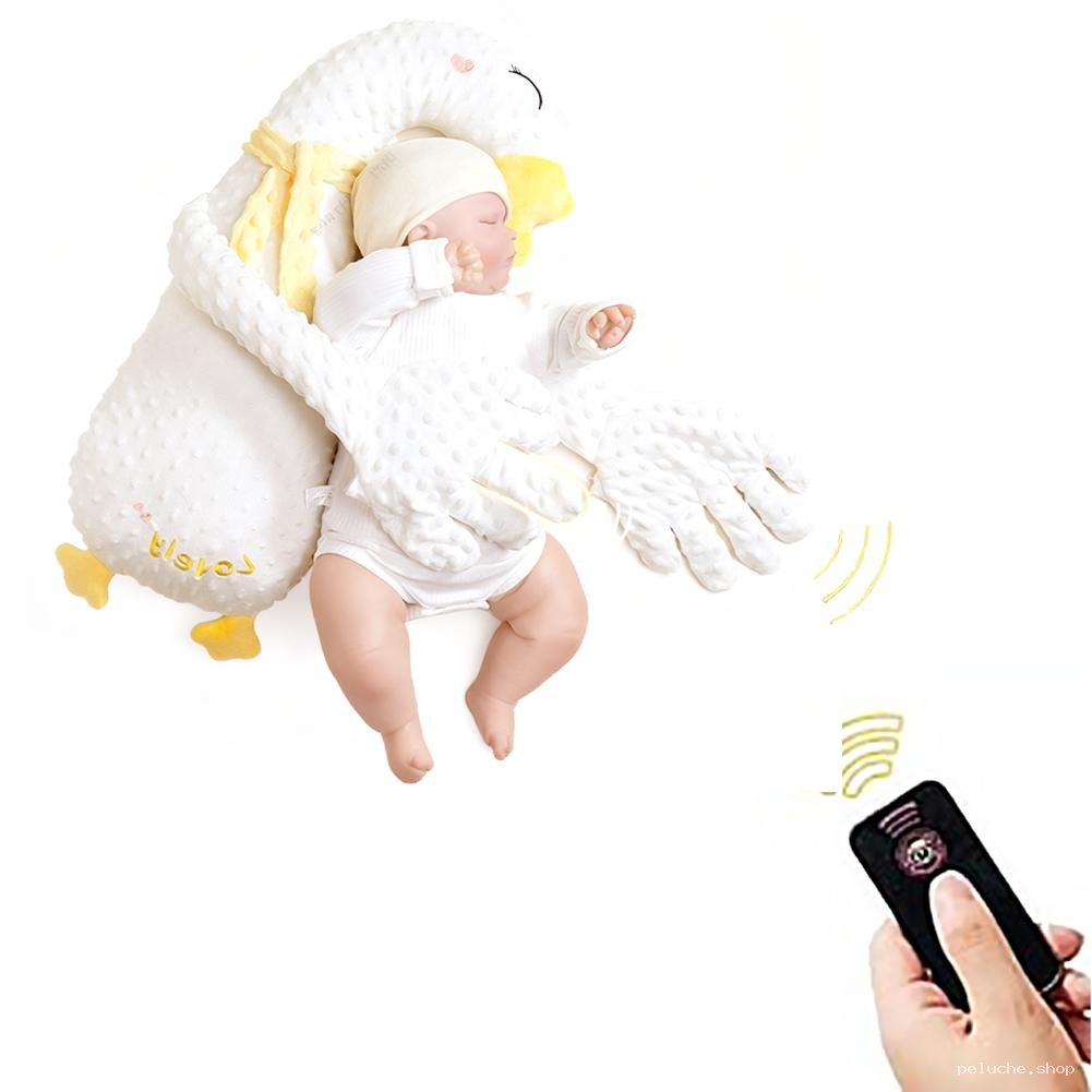 Peluche Oie Apaisante Bébé - Aide au Sommeil et Musique