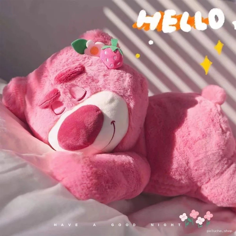 Peluche Lotso Rose Douce : Votre Compagnon de Sommeil Idéal