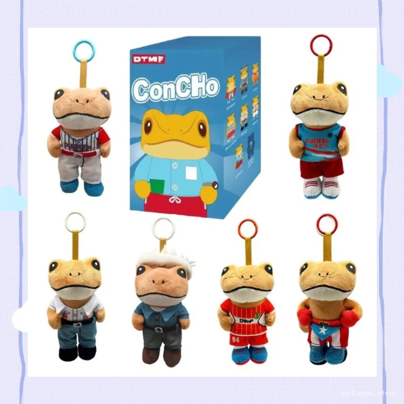 Peluches Grenouille ConCHo DTMF - Porte-clés Collection Mystère