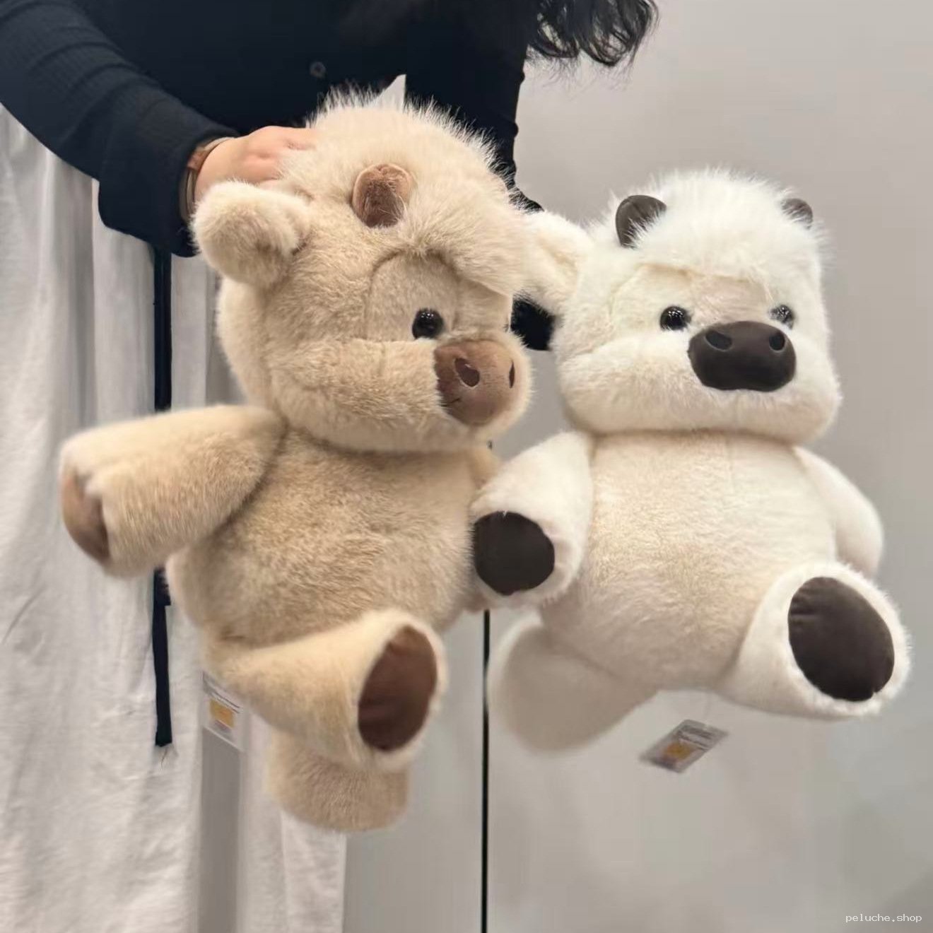 Peluches Vaches Écossaises Fluffy | Douceur Incomparable