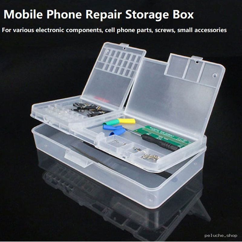 Boîte de Rangement Réparation Mobile | Composants et Vis