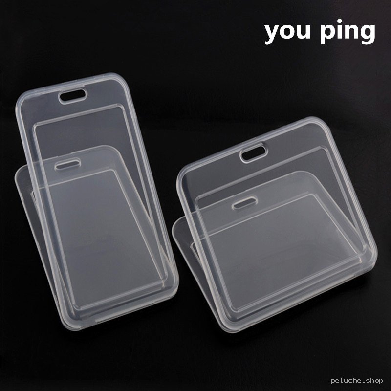 Porte-badge PVC Transparent | Idéal Carte ID et Clés