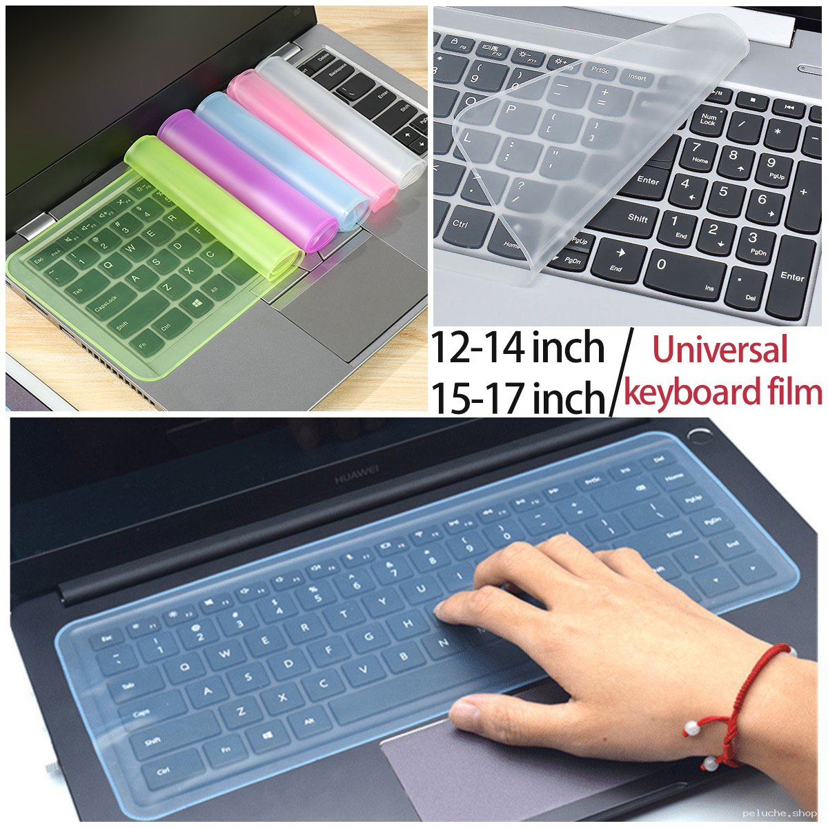 Film Protection Clavier Universel PC Portable 12-17 pouces