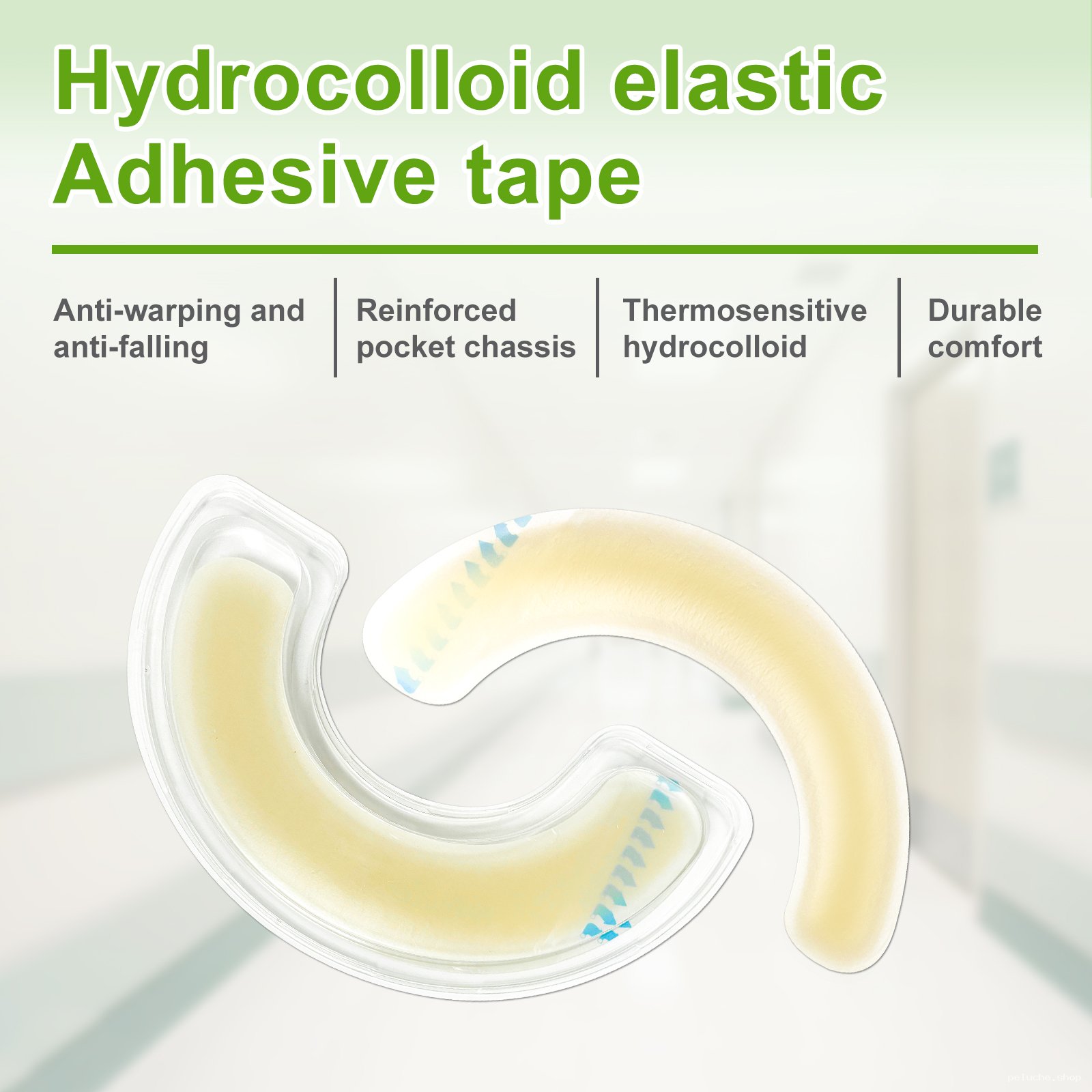 Pansement Adhésif Hydrocolloïde Élastique - Confort Durable