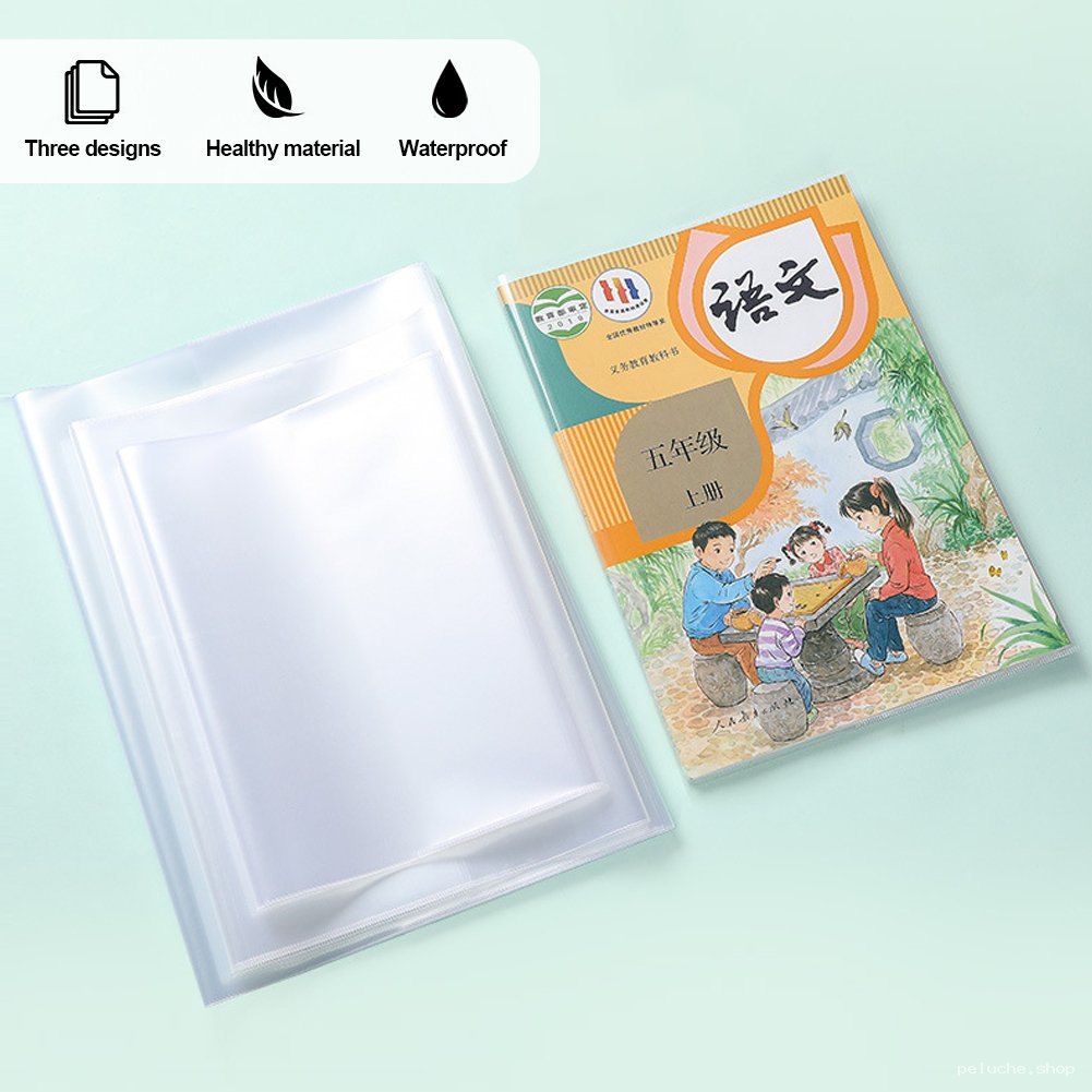 Protège-livres transparents imperméables – 3 tailles disponibles