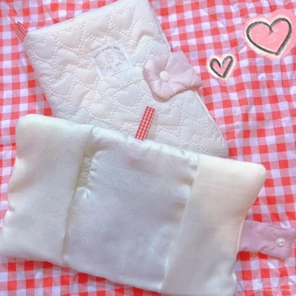 Coussin Doux Bébé Cœurs Matelassés | Confort & Mignonnerie