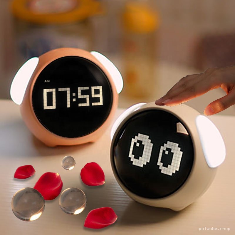 Réveil Veilleuse Panda Mignon Tactile pour Chambre Enfant