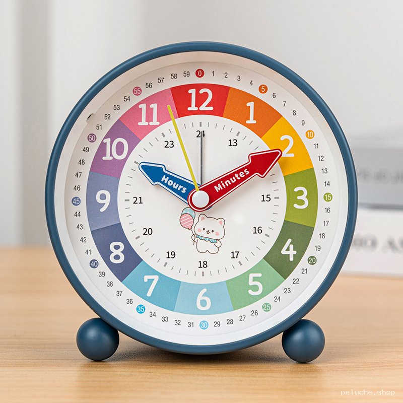 Horloge Réveil Enfant Pédagogique | Apprenez l'Heure Joyeusement