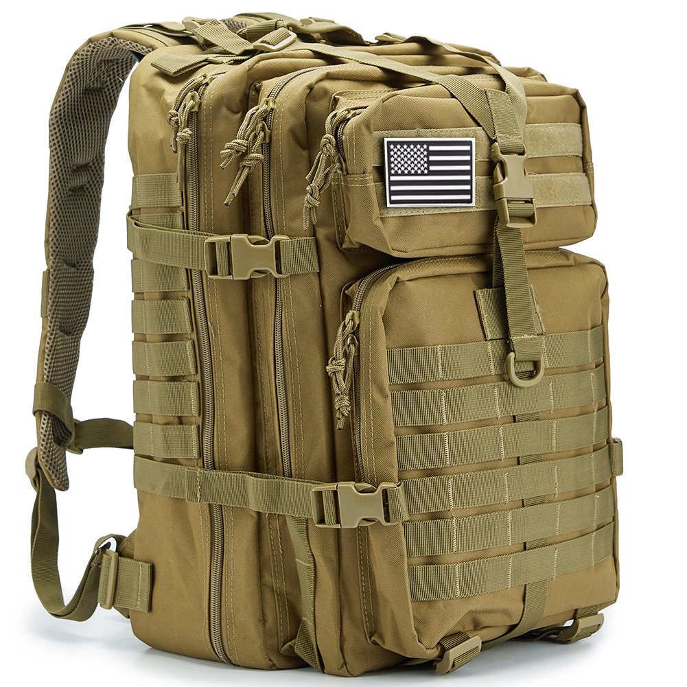 Sac à dos tactique militaire MOLLE Coyote - Randonnée & Survie