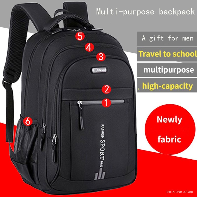 Sac à dos multifonction homme - École, Voyage, Sport