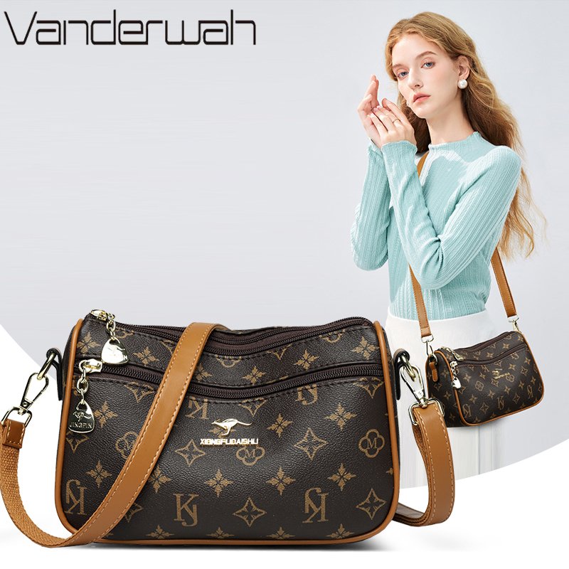Sac Bandoulière Femme Monogramme Vanderwah – Style Chic Quotidien