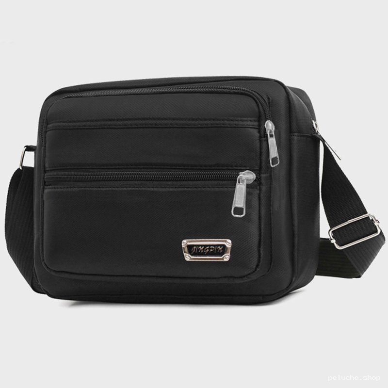 Sacoche Bandoulière Homme Noire - Pratique & Résistante