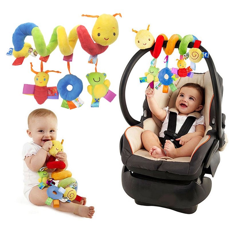 Jouet Spirale Bébé Chenille Multicolore - Arche d'Activités