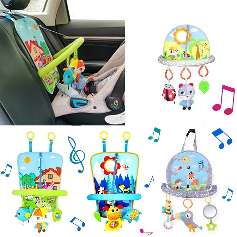 Arche de jeux et d'éveil pour bébé - Siège auto & poussette