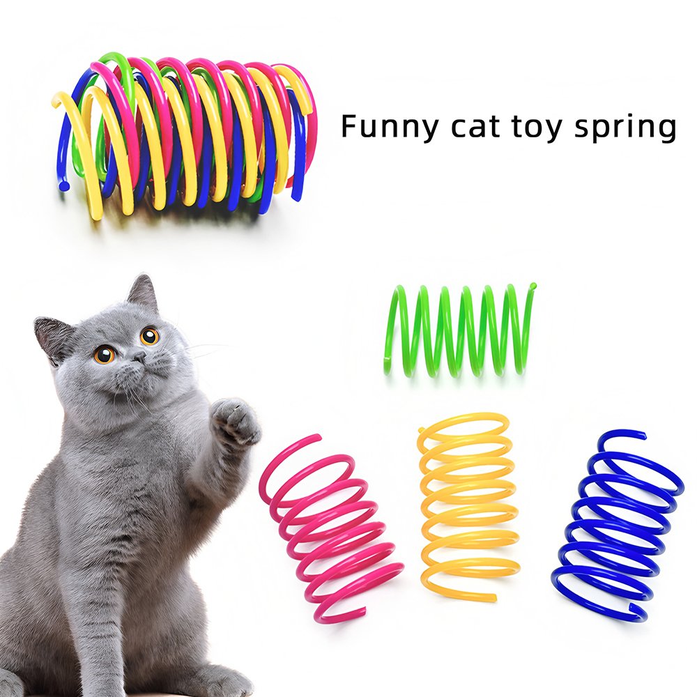 Jouets Ressorts Multicolores pour Chats | Divertissement Fun