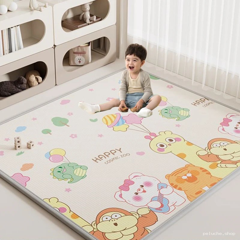 Tapis de jeu bébé animaux | Doux & Sûr pour l'éveil de votre enfant