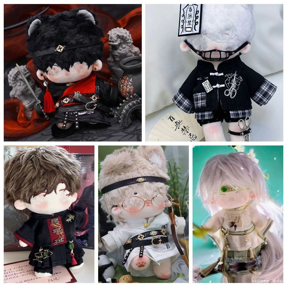 Poupées Peluches Styles Asiatiques - Tenues Uniques & Accessoires