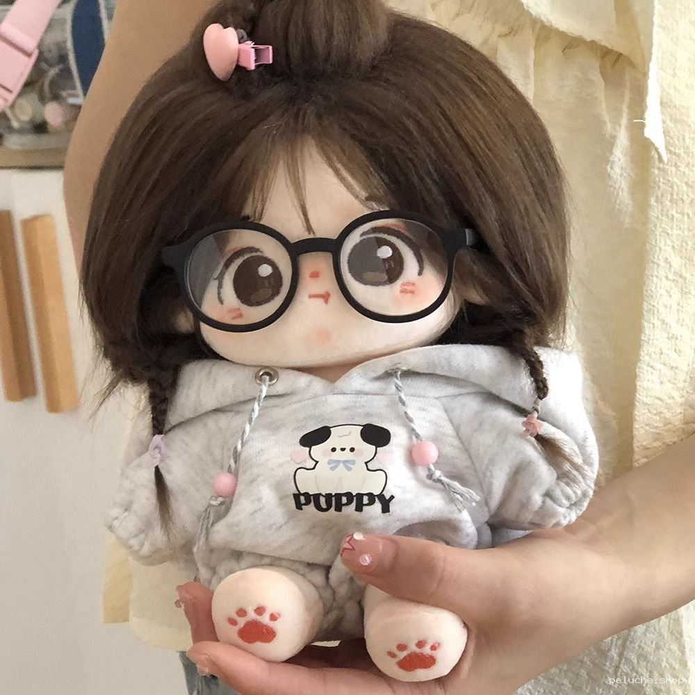 Peluche Adorable avec Lunettes, Chiot 'Puppy' - Cadeau Unique