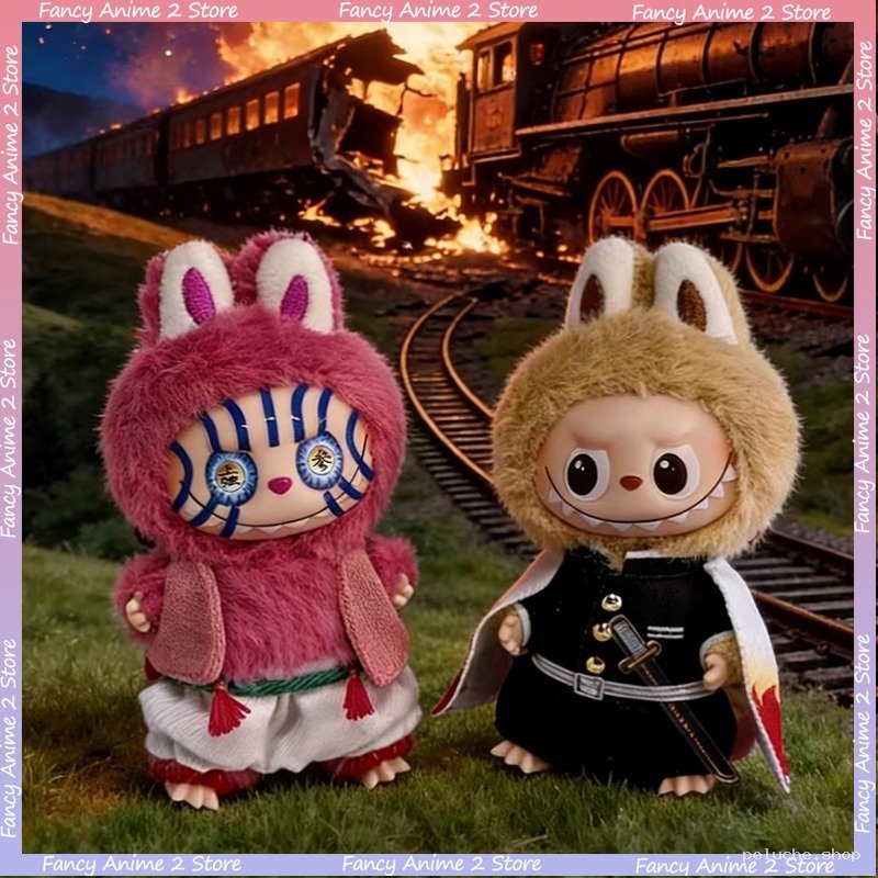 Figurines Peluches Demon Slayer Mugen Train Lapins Collection