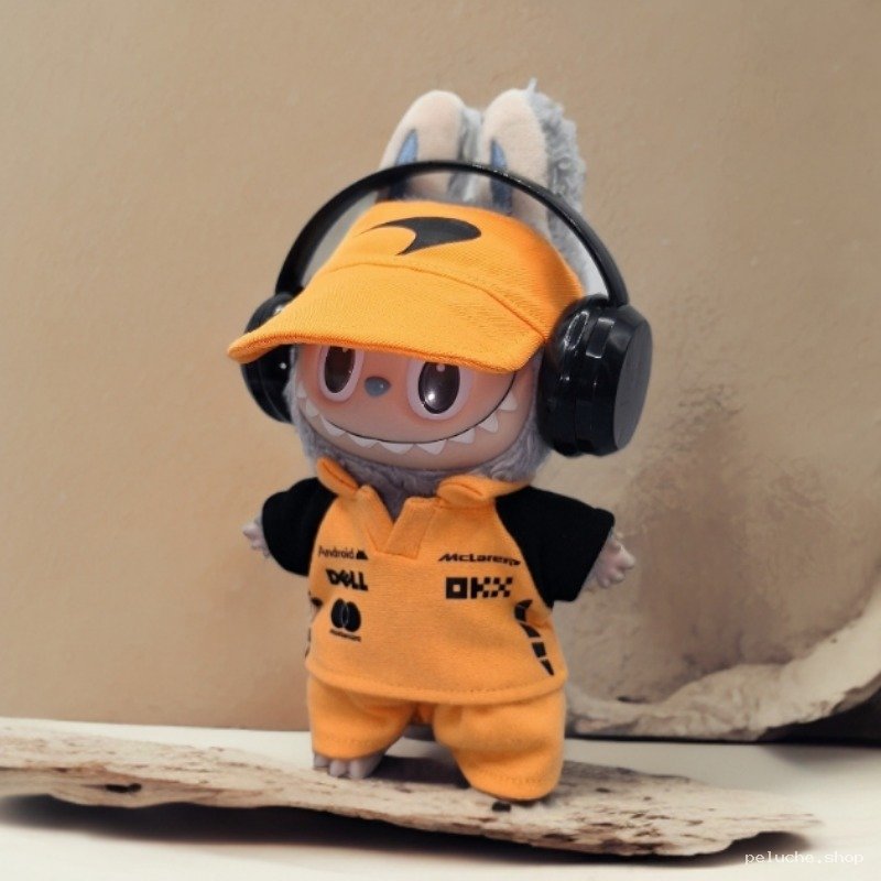 Figurine Peluche McLaren F1 Orange Casque Collectionneur