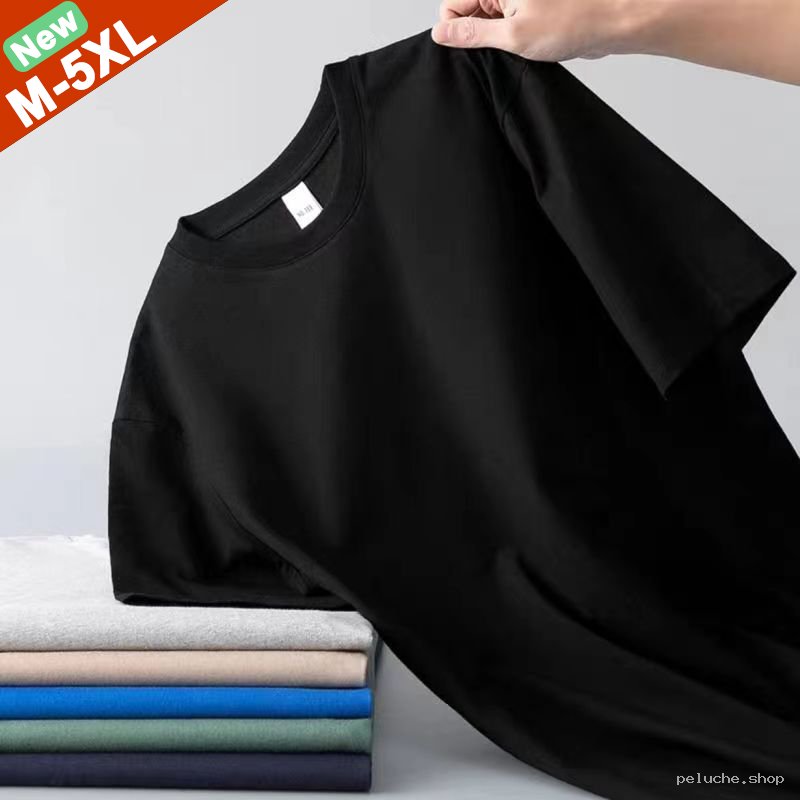 T-shirt Unisexe Col Rond Coton M-5XL | Plusieurs Couleurs