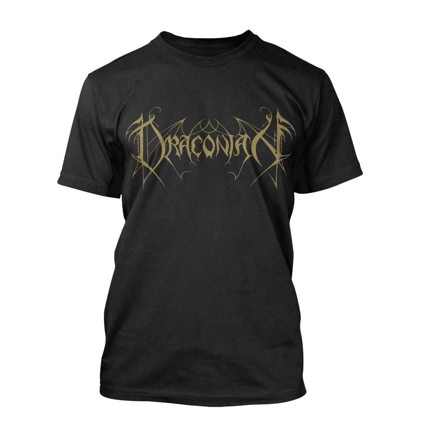 T-shirt Draconian Logo Doré | Vêtement Officiel Black Metal