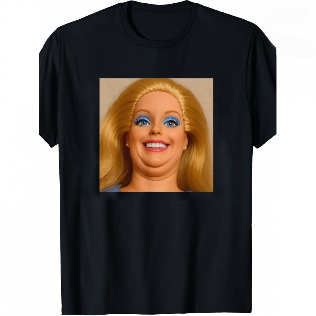 T-shirt Poupée Souriante : Humour Décalé & Style Unique
