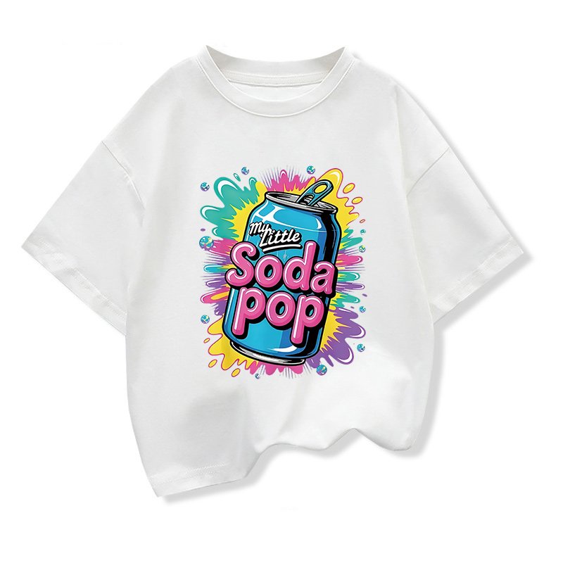 T-shirt Enfant My Little Soda Pop - Design Fun et Coloré