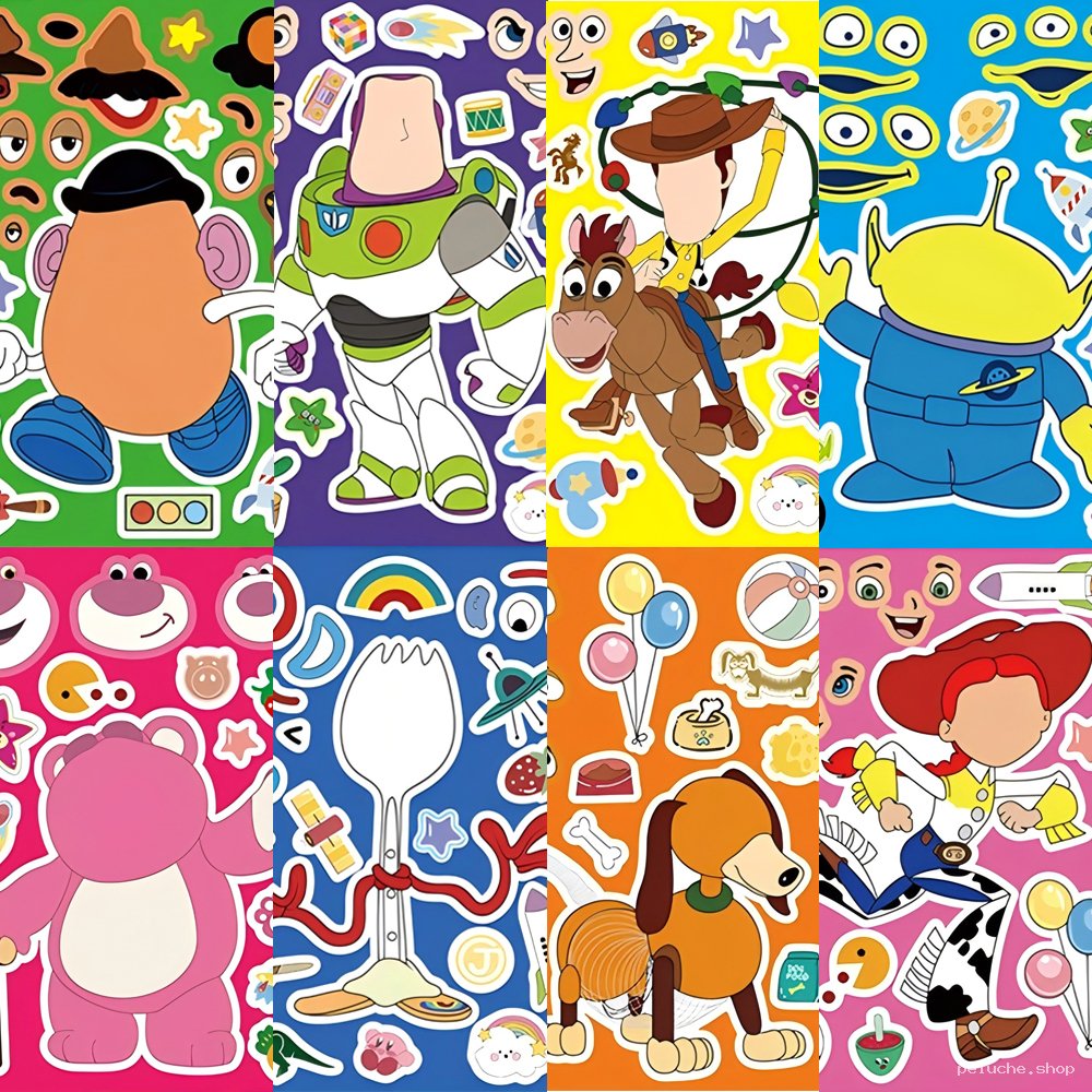 Stickers Personnalisables Toy Story - Crée tes Héros !