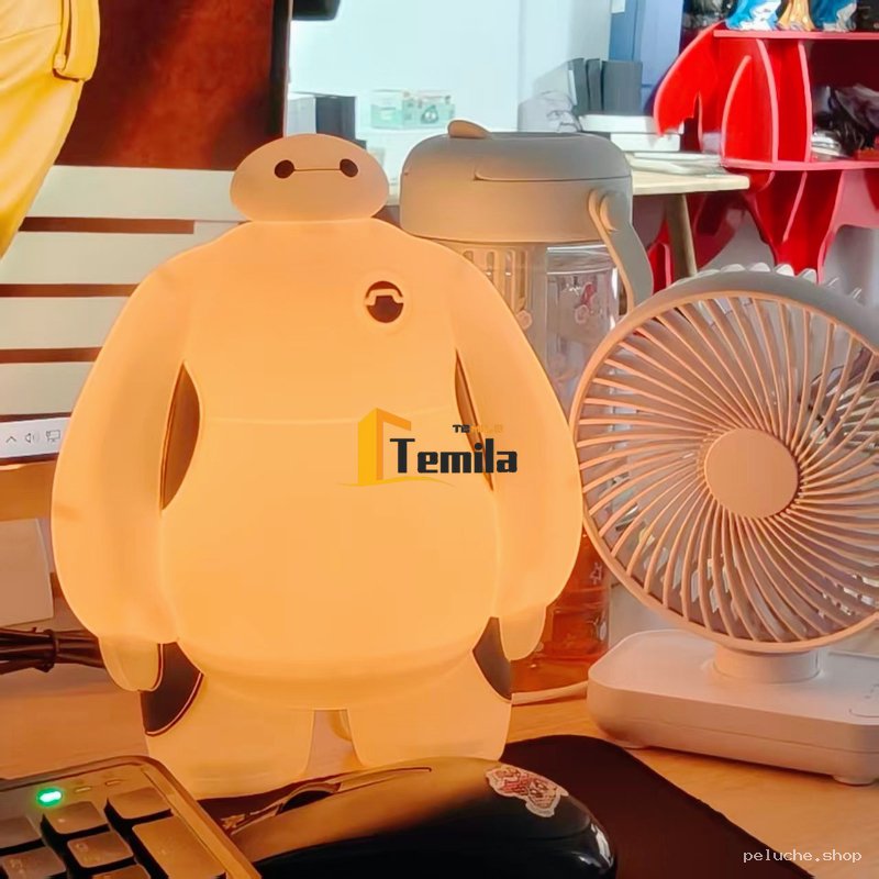 Veilleuse Baymax LED Disney | Lampe Mignonne Ambiance Douce