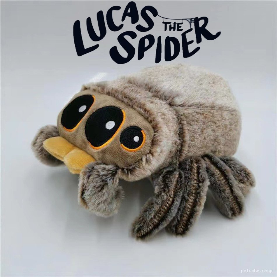 Peluche Lucas l'Araignée Officielle - Douce et Adorable
