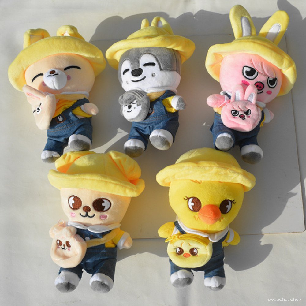 SKZOO Peluches Officielles - Animaux Mignons Chapeau Jaune
