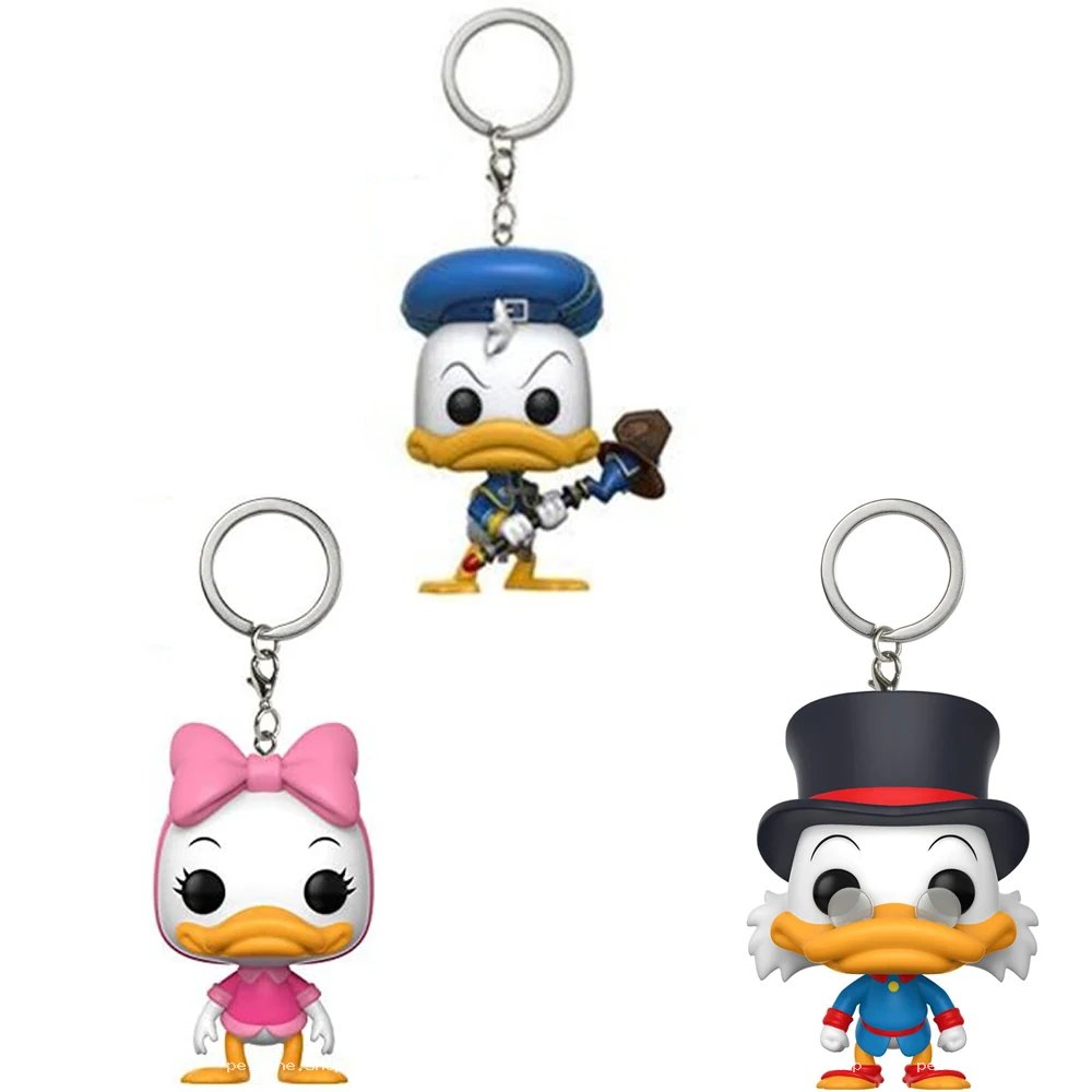 Porte-clés Funko Pop Disney : Donald, Daisy et Picsou