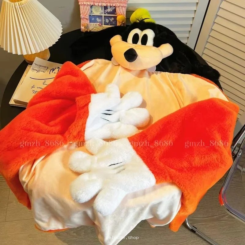 Fauteuil Peluche Dingo Géant - Confort Disney Unique
