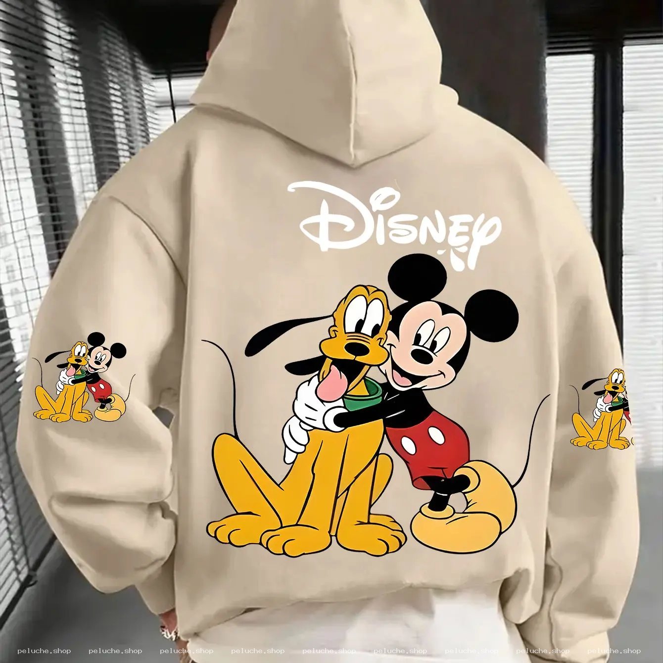 Sweat à Capuche Disney Mickey & Pluto | Confort et Style